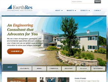 Tablet Screenshot of earthres.com